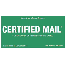 Certified Mail® Labels