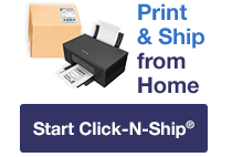 Mail and Ship image with dial to action.